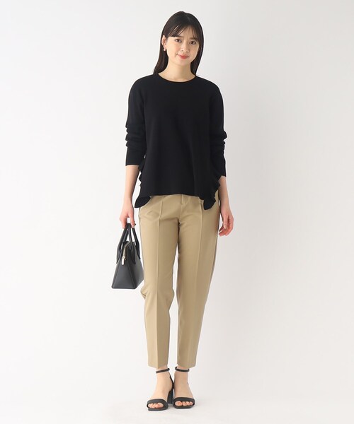 OPAQUE.CLIP(オペークドットクリップ)の「◆メタルパーツヒールサンダル(サンダル・レディース・ベージュ/レモンイエロー/ブラック・01/02/03)」の16枚目の写真