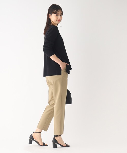 OPAQUE.CLIP(オペークドットクリップ)の「◆メタルパーツヒールサンダル(サンダル・レディース・ベージュ/レモンイエロー/ブラック・01/02/03)」の19枚目の写真