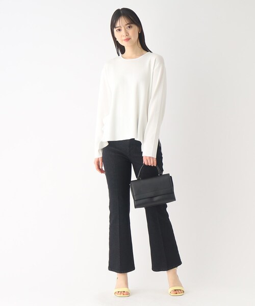 OPAQUE.CLIP(オペークドットクリップ)の「◆メタルパーツヒールサンダル(サンダル・レディース・ベージュ/レモンイエロー/ブラック・01/02/03)」の12枚目の写真