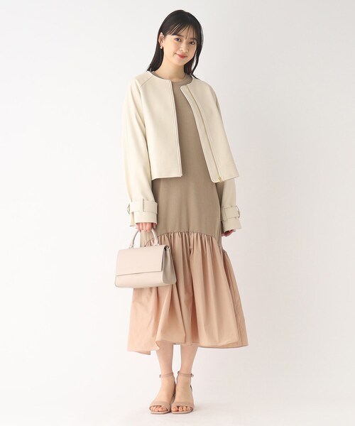 OPAQUE.CLIP(オペークドットクリップ)の「◆メタルパーツヒールサンダル(サンダル・レディース・ベージュ/レモンイエロー/ブラック・01/02/03)」の20枚目の写真