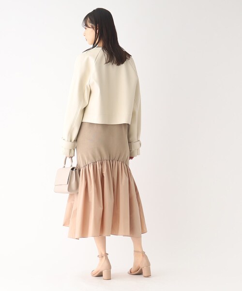 OPAQUE.CLIP(オペークドットクリップ)の「◆メタルパーツヒールサンダル(サンダル・レディース・ベージュ/レモンイエロー/ブラック・01/02/03)」の8枚目の写真