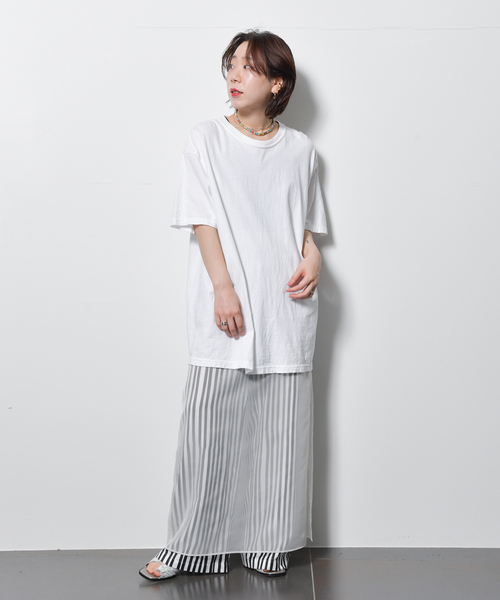 CITYSHOP（シティーショップ）の「STRIPE PRINT パンツ