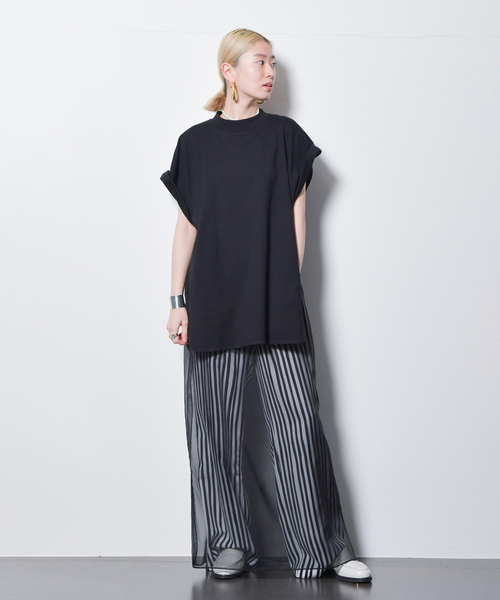 CITYSHOP（シティーショップ）の「STRIPE PRINT パンツ（スラックス