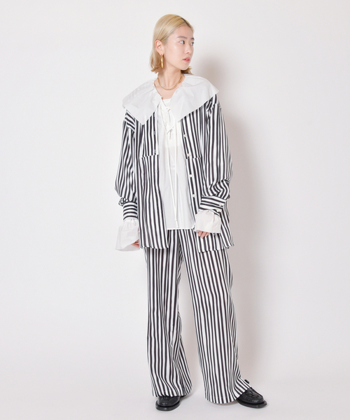 パンツ - 00s archive stripe slacks パンツ - 00s archive stripe slacks stripe slacks – YZ