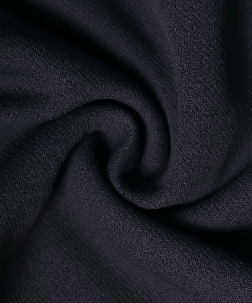 ANPAS（アンパス）の「Quick Dry ＆ Cool Touch Amunzen Twill Fabric Cropped Sleeve Fake Layered T-Shirt/吸水速乾 接触冷感 梨地ツイル クロップド フェイクレイヤード ビッグシルエット Tシャツ（Tシャツ/カットソー・メンズ・チャコール/グレイッシュベージュ/ダークブルー・M/L/LL）」の20枚目の写真