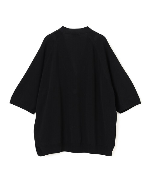 BEAMS LIGHTS(ビームスライツ)の「BEAMS LIGHTS / ハーフスリーブ カーディガン23(カーディガン/ボレロ・メンズ・ライトブルー/ブラック・MEDIUM/LARGE/SMALL)」の11枚目の写真