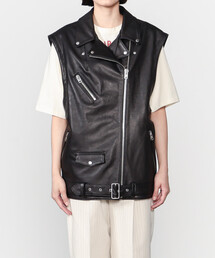 Bshop（ビショップ）の「Sisii | 〈別注〉レザーベスト WOMEN（その他