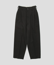 【UJOH HOMME / ウジョーオム】2 Tuck Tapered Pants/2タックテーパードパンツ