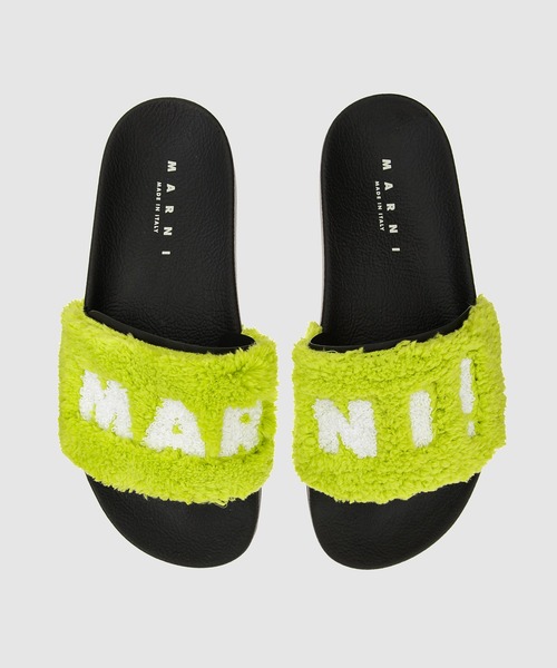 MARNI(マルニ)の「MARNI / SOFTY SPONGE サンダル(サンダル・メンズ・ライム・42/41/40)」の1枚目の写真