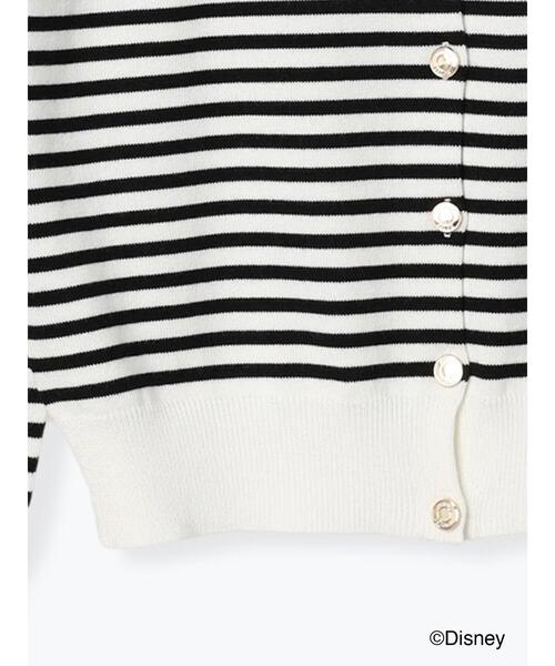 Te chichi（テチチ）の「【Disney】ミニー/リボンボタンカーディガン（カーディガン/ボレロ・レディース・グレー/ブラック/レッド/ネイビー・ﾌﾘ-）」の19枚目の写真
