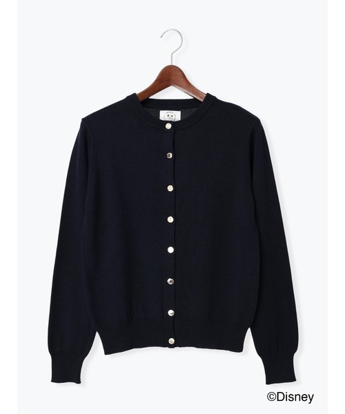 Te chichi（テチチ）の「【Disney】ミニー/リボンボタンカーディガン（カーディガン/ボレロ・レディース・グレー/ブラック/レッド/ネイビー・ﾌﾘ-）」の8枚目の写真