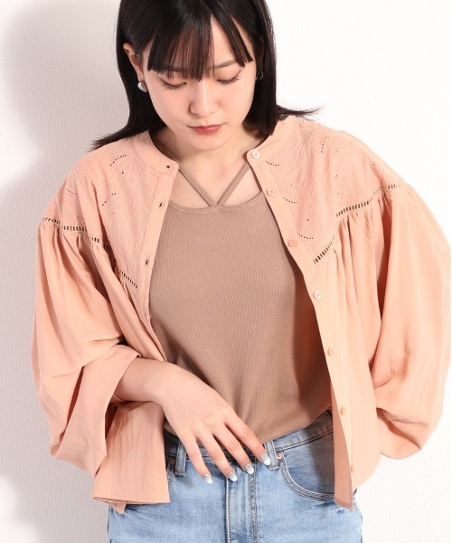 cepo(セポ)の「ネックストラップタンク 2WAY(タンクトップ・レディース・オレンジ/ブラウン/ブラック/オフホワイト・M)」の18枚目の写真