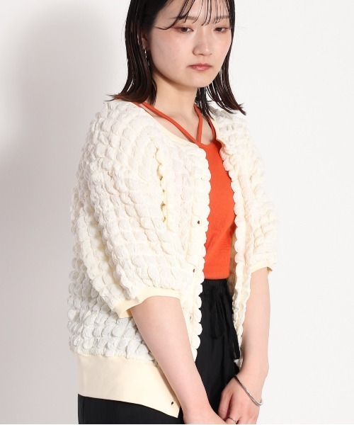 cepo(セポ)の「ネックストラップタンク 2WAY(タンクトップ・レディース・オレンジ/ブラウン/ブラック/オフホワイト・M)」の7枚目の写真