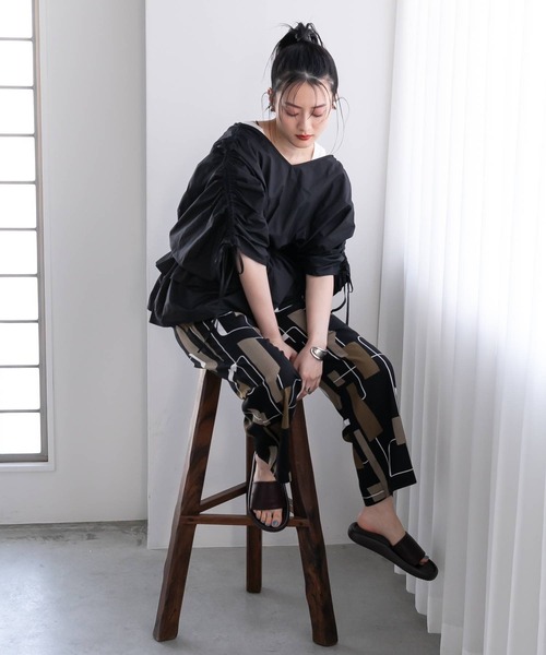 bohmal（ボマール）の「厚底ワンベルトサンダル（サンダル・レディース・ブラック/ダークブラウン・SMALL/MEDIUM/LARGE）」の19枚目の写真