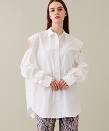 JOHN LAWRENCE SULLIVAN | 【JOHN LAWRENCE SULLIVAN/ジョンローレンスサリバン】ブロードクロスハンギングスリーブシャツ(シャツ/ブラウス)