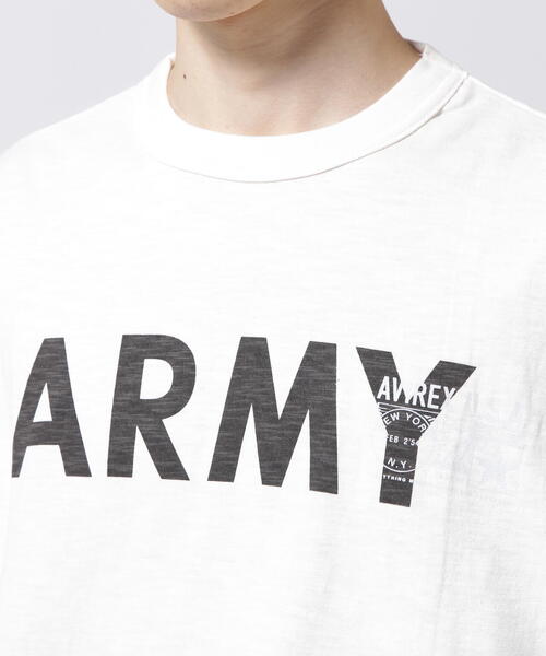 AVIREX（アヴィレックス）の「アーミー トレーニング Tシャツ / ARMY TRAINING T-SHIRT / アヴィレックス / AVIREX（Tシャツ/カットソー・メンズ・その他17/ホワイト系2/オリーブ系・M/L/2XL/XL）」の19枚目の写真