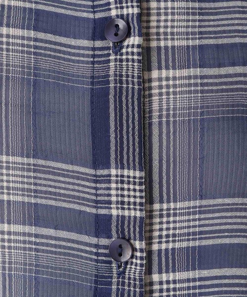 Heather（ヘザー）の「HOLiCシアーチェックシャツ 907272