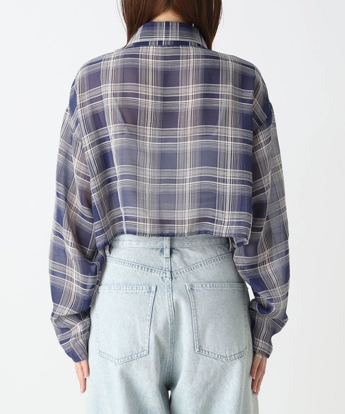 Heather chico セットアップ　チェックシャツ マルチWAYBIGチェックシャツ | [公式]ヘザー（Heather）通販