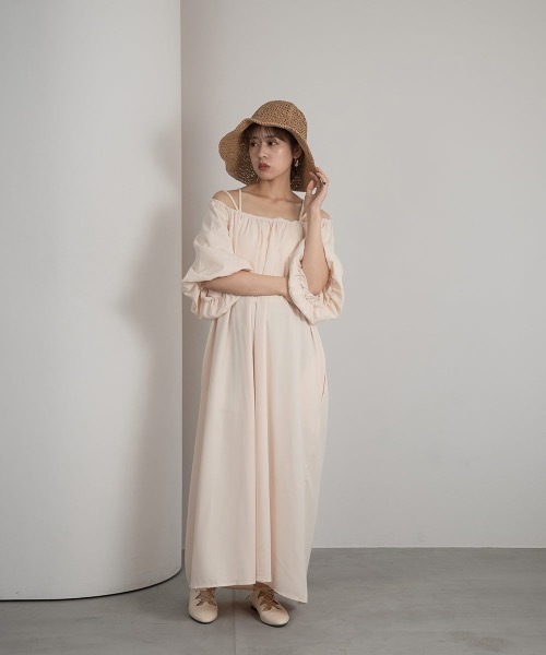 Amiur（エミレ）の「useful soft straw hat（ハット・レディース・ベージュ/ライトベージュ・FREE）」の14枚目の写真