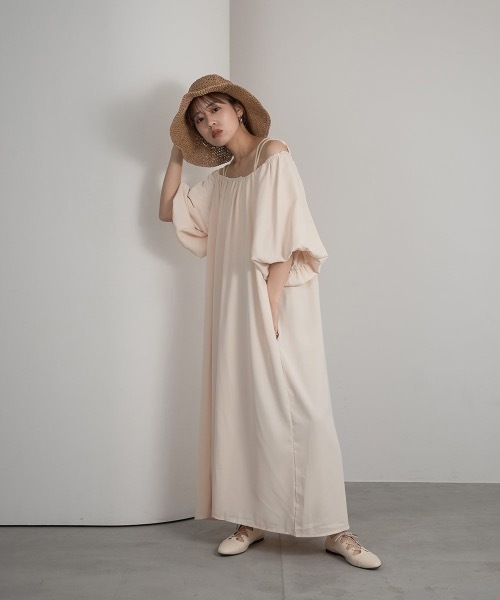 Amiur（エミレ）の「useful soft straw hat（ハット・レディース・ベージュ/ライトベージュ・FREE）」の7枚目の写真