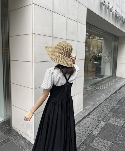 Amiur（エミレ）の「useful soft straw hat（ハット・レディース・ベージュ/ライトベージュ・FREE）」の17枚目の写真