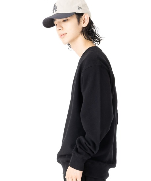 NEW ERA（ニューエラ）の「ニューエラ スウェットトレーナー フラッグロゴ ゆったり（スウェット・メンズ・ブラック/グレー/ストーン/ベージュ/ホワイト・M/XL/L/S/XXL）」の13枚目の写真