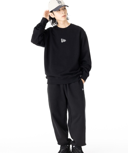 NEW ERA（ニューエラ）の「ニューエラ スウェットトレーナー フラッグロゴ ゆったり（スウェット・メンズ・ブラック/グレー/ストーン/ベージュ/ホワイト・M/XL/L/S/XXL）」の12枚目の写真