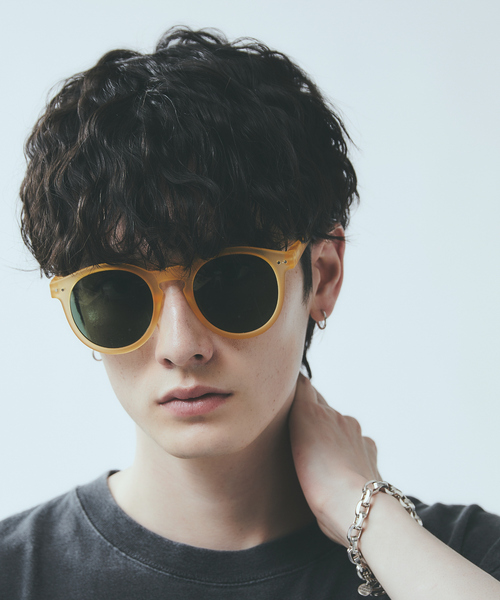 IZIPIZI（イジピジ）の「【IZIPIZI/イジピジ】SUN #M/ラウンド型 サングラス / ユニセックス（サングラス・メンズ・ブラック/イエロー/グリーン/その他1/その他2/シルバー/ブラウン/アイボリー・フリー）」の6枚目の写真