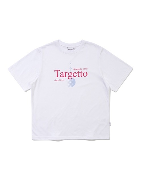 TARGETTO（ターゲット）の「【TARGETTO 】ウォータードロップ ロゴ Tシャツ / WATER DROP LOGO TEE SHIRT（Tシャツ/カットソー・レディース・ブラック/ホワイト・1/2）」の21枚目の写真