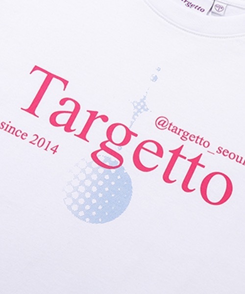 TARGETTO（ターゲット）の「【TARGETTO 】ウォータードロップ ロゴ Tシャツ / WATER DROP LOGO TEE SHIRT（Tシャツ/カットソー・レディース・ブラック/ホワイト・1/2）」の16枚目の写真