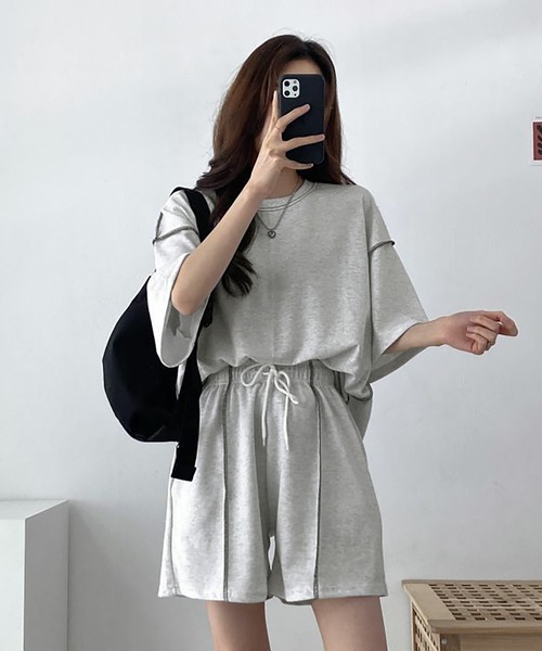 セットアップ Tシャツ＆ショートパンツ 2点セット（セットアップ