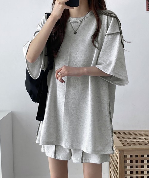 セットアップ Tシャツ ショートパンツ カジュアル S/M/L/XL/2XL セットアップ カジュアル レディース tシャツ ショートパンツ T