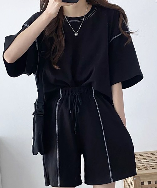セール】セットアップ Tシャツ＆ショートパンツ 2点セット