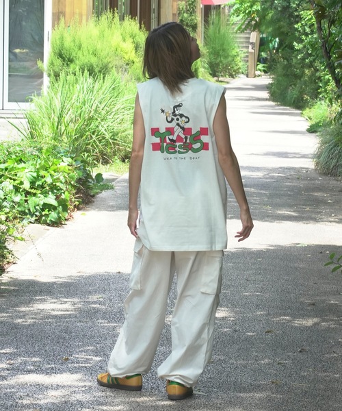 TCSS（ティーシーエスエス）の「MUSCLE/Critical Slide(クリティカルスライド)TCSSマッスルタンクトップ（タンクトップ・メンズ・ホワイト・MEDIUM/LARGE/SMALL/X-LARGE）」の4枚目の写真