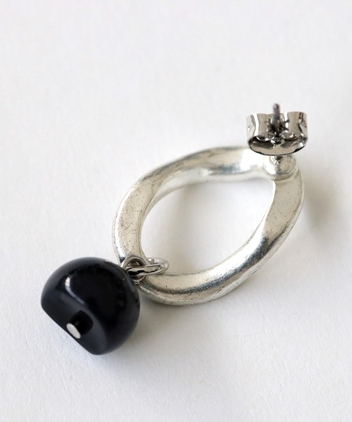 antiqua（アンティカ）の「ストーンモチーフピアス（ピアス（両耳用）・レディース・シルバー/ゴールド・FREE）」の11枚目の写真