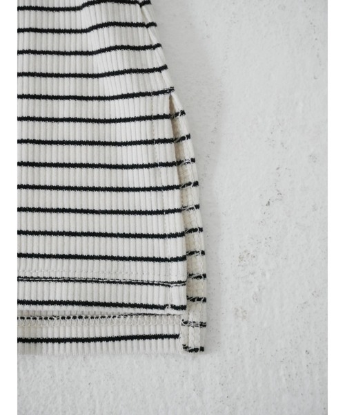 TRUNC（トランクエイティーエイト）の「Asymmetry Tank Top（タンクトップ・レディース・ブラック/ホワイト系その他・FREE）」の11枚目の写真