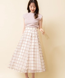 NOELA | モールラメチェックスカート(スカート)