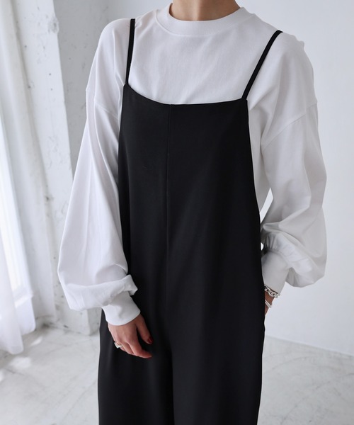 evernavy（エバーネイビー）の「ボリュームスリーブ長袖Tシャツ（Tシャツ/カットソー・レディース・ホワイト/ネイビー/ブラック・M）」の19枚目の写真