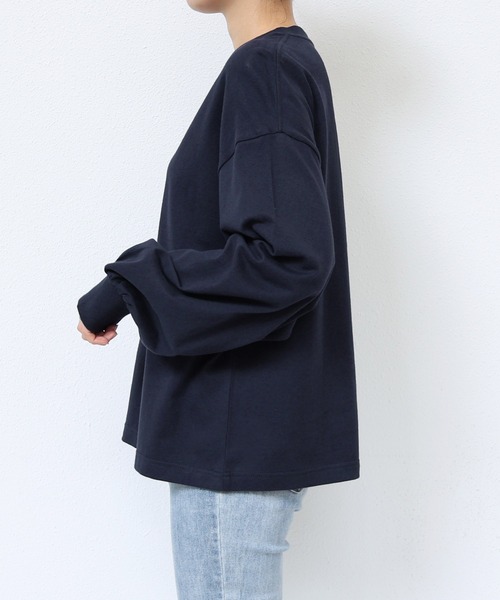 セール】ボリュームスリーブ長袖Tシャツ（Tシャツ/カットソー