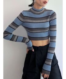 EMODA | ハイネッククロップニット(ニット/セーター)