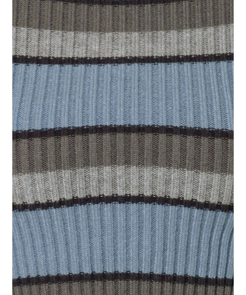 EMODA(エモダ)の「ハイネッククロップニット(ニット/セーター・レディース・ホワイト/ブラック/イエロー/その他/その他1/ブルー・FREE)」の11枚目の写真