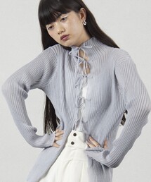 Firsthand | Firsthand/ファーストハンド 2way シアーリボンニット(ニット/セーター)