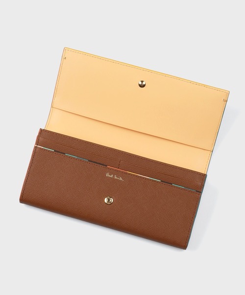 【もっつ】Paul Smith(ポール・スミス)　長財布 Paul Smith（ポールスミス）の「カラードエッジ23AW 長財布 / 845045