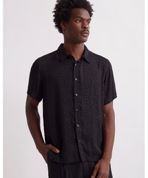 Saturdays NYC | Bruce Leopard Jacquard Short Sleeve Shirt(シャツ/ブラウス)
