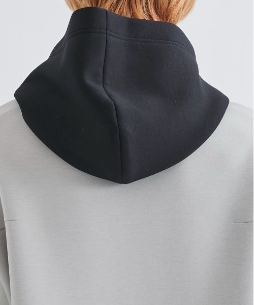 【L】『即完売』　STUDIOUS×CULLNI パーカー　人気　ブラック CULLNI パーカー STUDIOUS別注 COLLEGE LOGO PARKA メンズ
