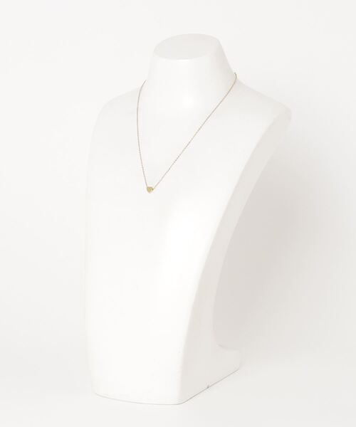 ebine（エビネ）の「金属アレルギー/Simple Heart Necklace/サージカルステンレス/ハートネックレス（ネックレス・レディース・シルバー/ゴールド/ピンクゴールド・38cm）」の14枚目の写真