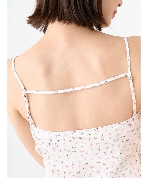 SNIDEL（スナイデル）の「カーデセットサテンキャミワンピース