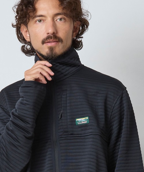 L.L.Bean(エルエルビーン)の「エアーライト・ニット・フルジップ 米国フィット・レギュラー(その他トップス・メンズ・グリーン/ブルーグリーン/ネイビー/オレンジ/ダークグレー/ブラック/モスグリーン/タン・SMALL/MEDIUM/LARGE)」の11枚目の写真