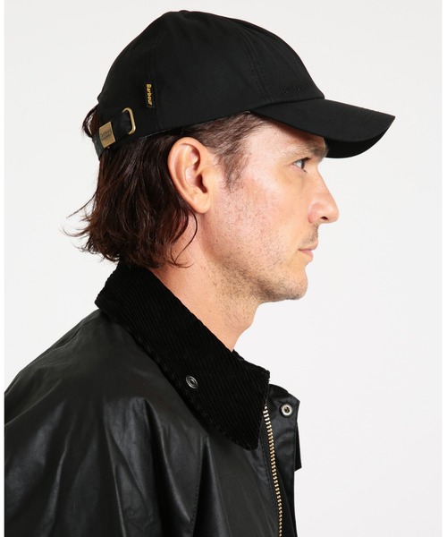 Barbour オイルドコットンフライトキャップ Cascade Sports Cotton 6Panel Cap(ONE BLK): Barbour