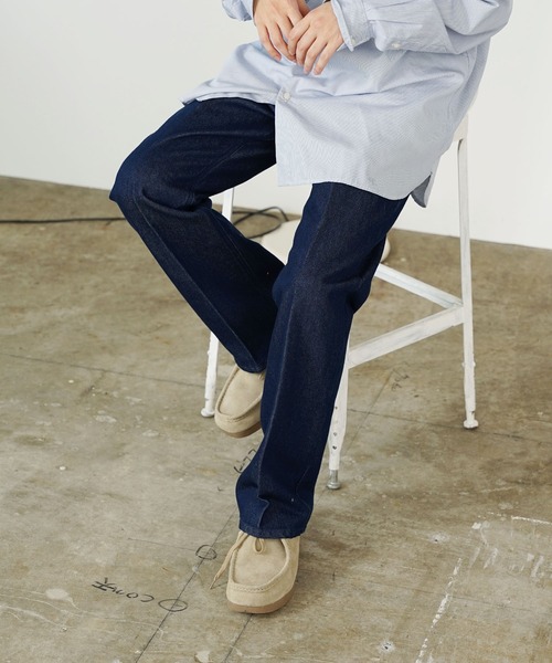 Wrangler(ラングラー)の「WRANGLER/ラングラー WRANCHER DRESS デニムパンツ(デニムパンツ・メンズ・ブラック/ブルー/インディゴブルー・L/M/XL)」の6枚目の写真